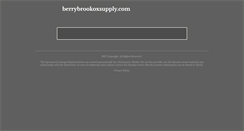 Desktop Screenshot of berrybrookoxsupply.com